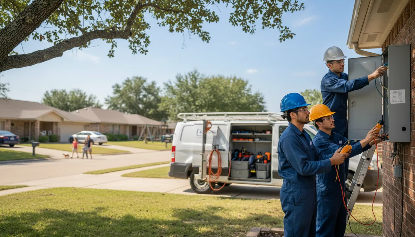 Certified electrician providing emergency electrical services in Munster, IN